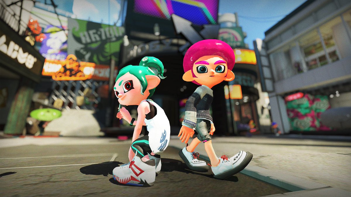 Splatoon スプラトゥーン オクト タコボーイのアフロヘアは アタマに着けるギアに応じて形が変わるぞ クールでファンキーなスタイルを楽しもう