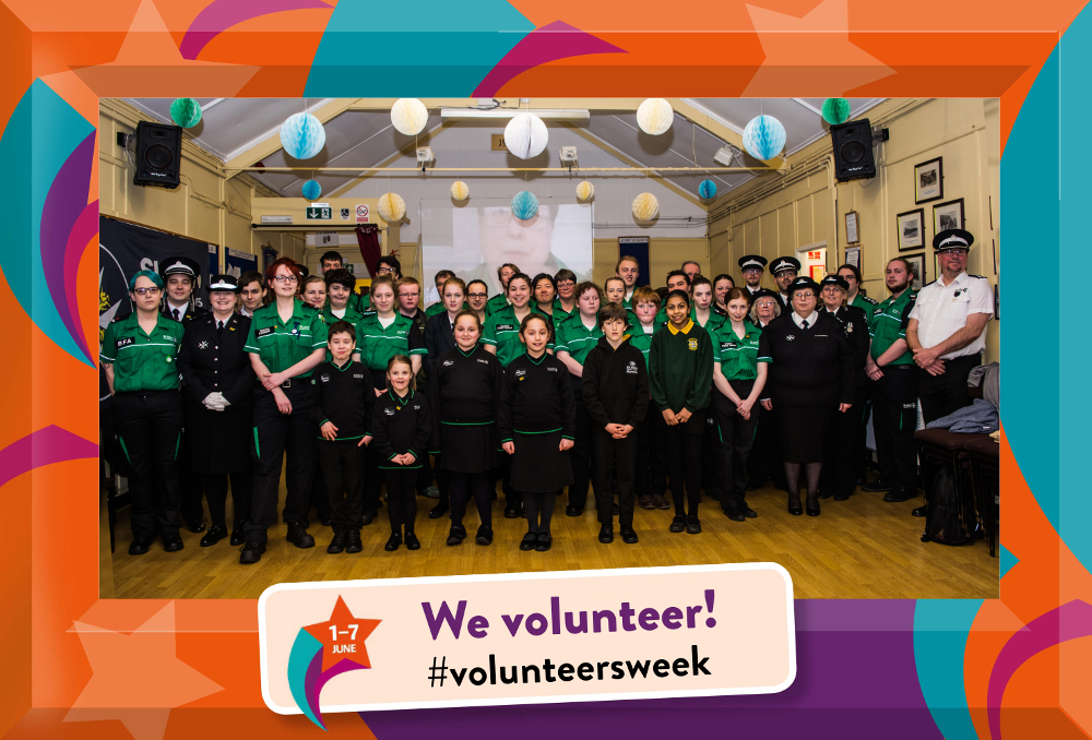 SJACGower's tweet photo. It's #VolunteersWeek and we're celebrating our amazing volunteers. Thank you to all our Badgers, Cadets and Adult volunteers who give so much of their time and effort to training and attending events #SayingThanks #TeamMumbles #mySJCWday #SJCW100 @stjohnwestglam @stjohnwales https://t.co/8dH4ijoerF