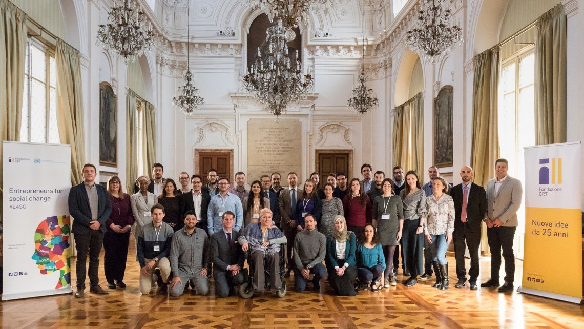 UNIDO's tweet photo. Are you a driver of change and want to create sustainable &amp; decent jobs?
#UNIDO and @FondazioneCRT invite young social #entrepreneurs aged 18-35 from the Euro-Mediterranean area to apply for the new cycle of Entrepreneurs for Social Change, the #E4SC! https://t.co/cwzzKa974U https://t.co/p6jEsV3L2r