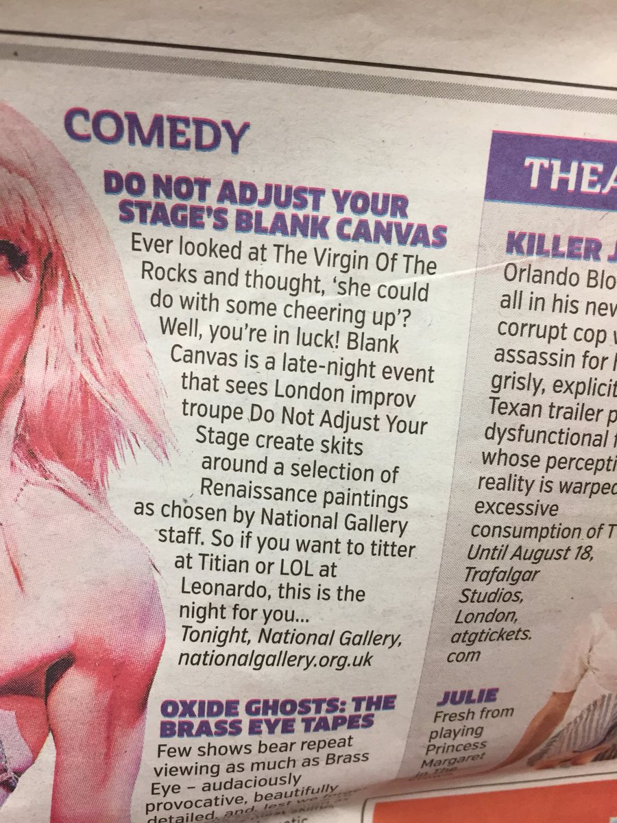 Do Not Adjust Your Stage tweet media