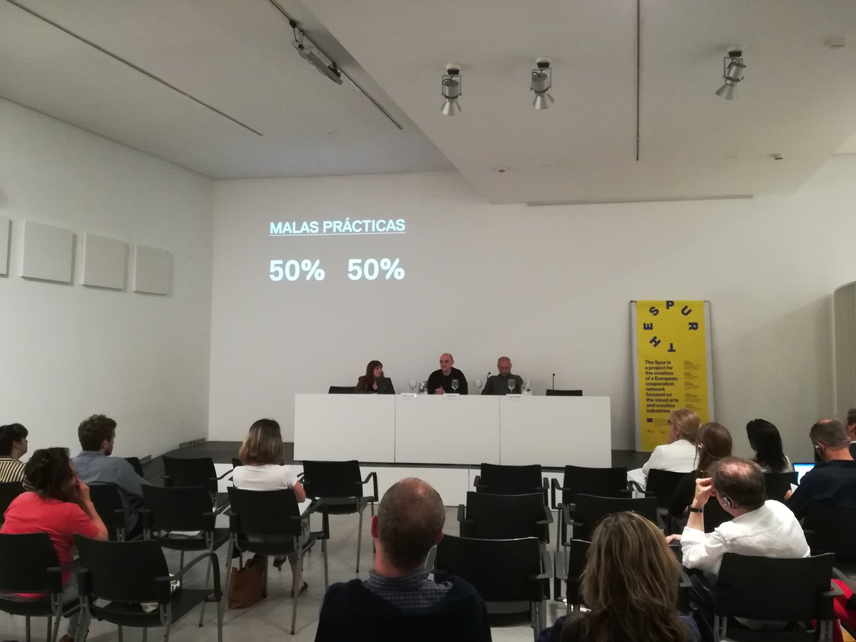 TheSpurProject's tweet photo. #TheSpur_Seminar @joanmorey: Bad practices do not exist without those who promote them and those who accept them. https://t.co/y7Fqahq2qf