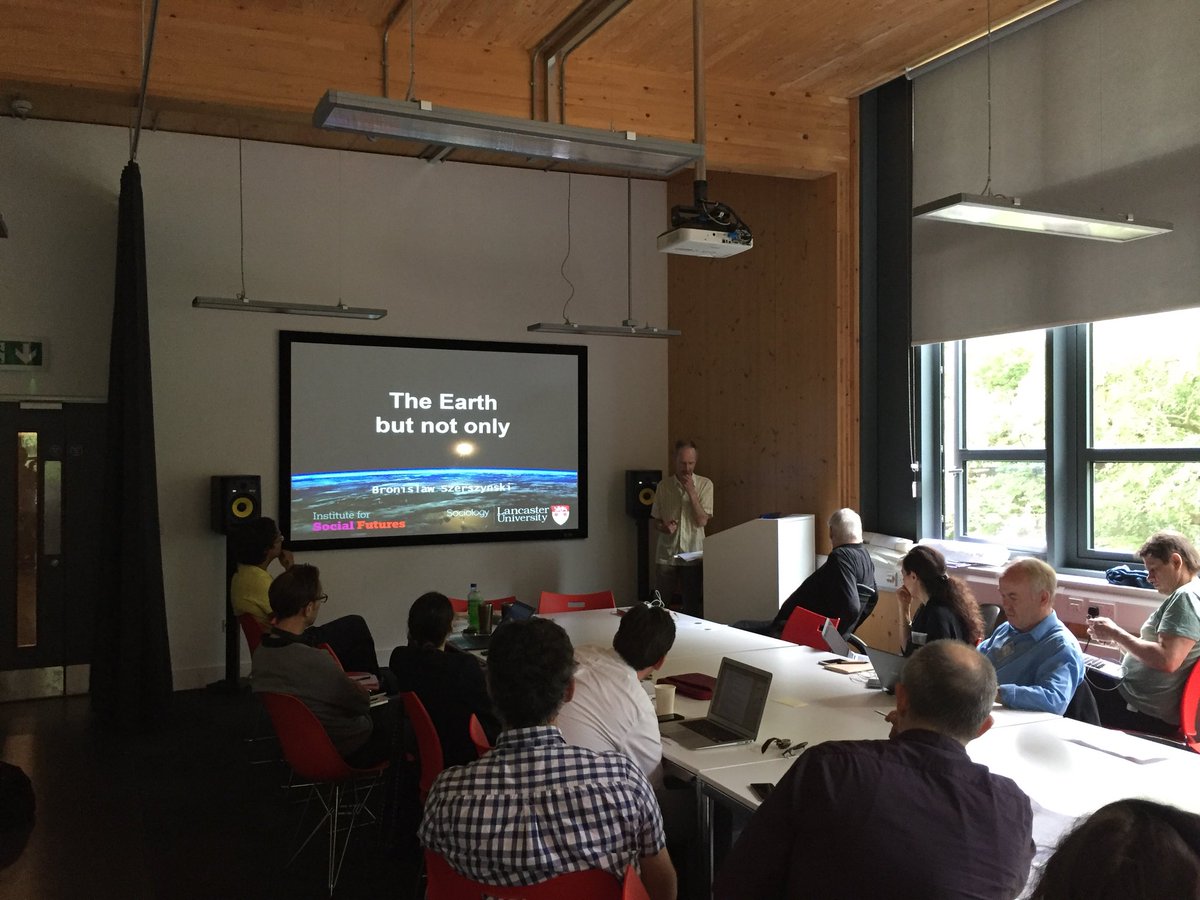 multiplanetary1's tweet photo. @szerszynski takes the workshop on a geophilosophical turn, asking how we can think through not only about the Earth. https://t.co/ORmYZnCV5U