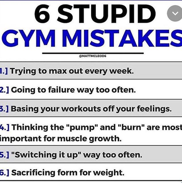 Lehiri1's tweet photo. Reposting @bodybydaily: - via @Crowdfire 
Don’t always go heavy or to failure. Sometimes you won’t be excited for your workout. The pump and burn aren’t the key. Give your body time to adapt. Always have good form. #eat #sleep #train #fitness #motivate #inspire #goals #work https://t.co/bzmrLRbRye