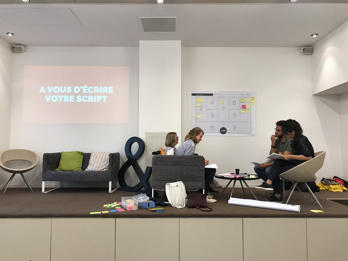 leshift_'s tweet photo. Par quelle cible commencer ? Qu’est-ce que nos clients cherchent à faire ? Comment font-ils actuellement ?
Toutes les questions qu’on se pose au #shiftcamp et qu’on va aller vérifier sur le terrain! #entreprendre #innover #centréclient https://t.co/EY0IuYiiNu