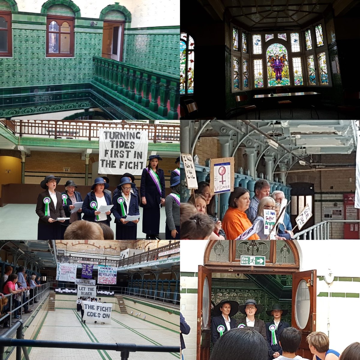 enJOY_arts's tweet photo. Final day of performing #TurningTides at @victoriabaths after a great first performance yesterday with @NGHS_STRIVE &amp; @CMAHumanities young women @MooneyInfo @choreoruth @Curly_Chels @HebeReilly et al - so proud of all involved! https://t.co/e4YLciPAU1
