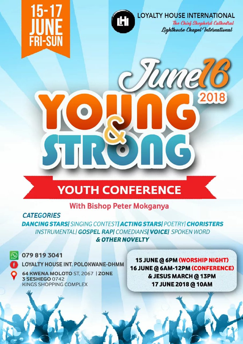 ConferenceYoung's tweet photo. And you say you're not coming to the young and strong conference??? 😄😄 
3 fire packed days coming our way https://t.co/OeuI2zFGrF