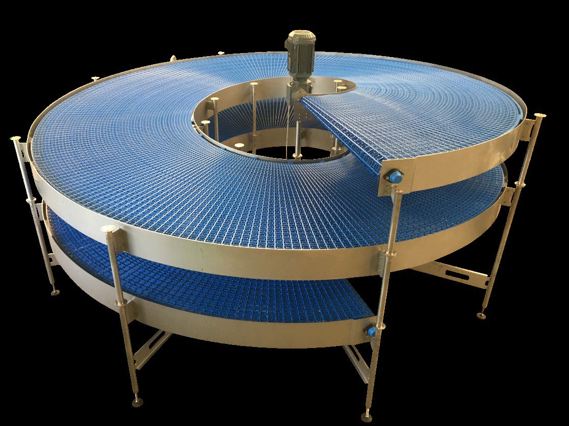 Multi-Way Helix Conveyor