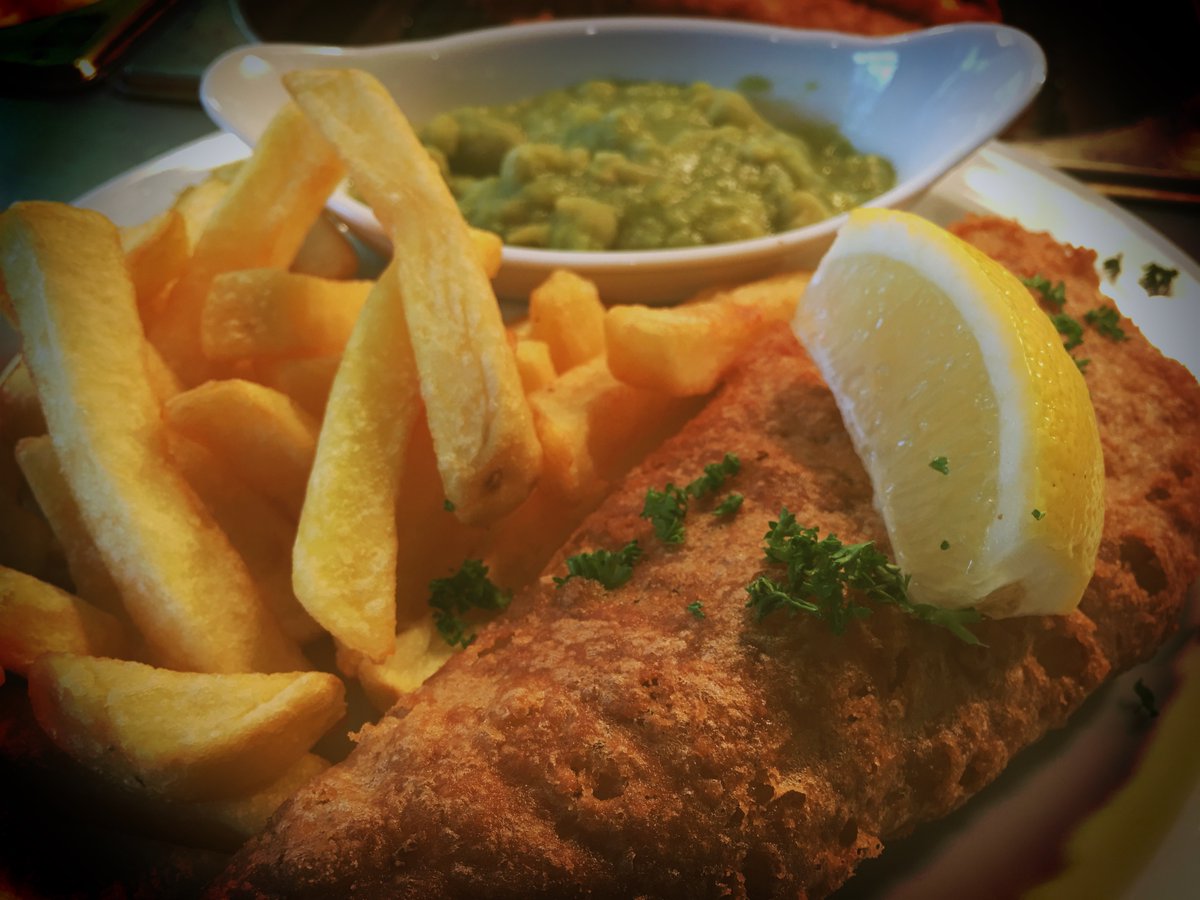 It's #nationalfishandchipday come to The Terrace at Trafford Town Hall for lunch today and help us celebrate this special occasion 🐟🥔🍽️