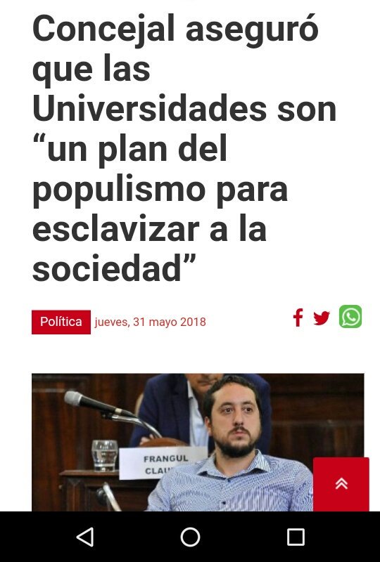 CharlyStone79's tweet photo. Según un concejal de Cambiemos, educar es esclavizar
Cipayos Pro
#MañanaSylvestre
#BuenViernes
#JunioRecargado https://t.co/TFWuluXpts