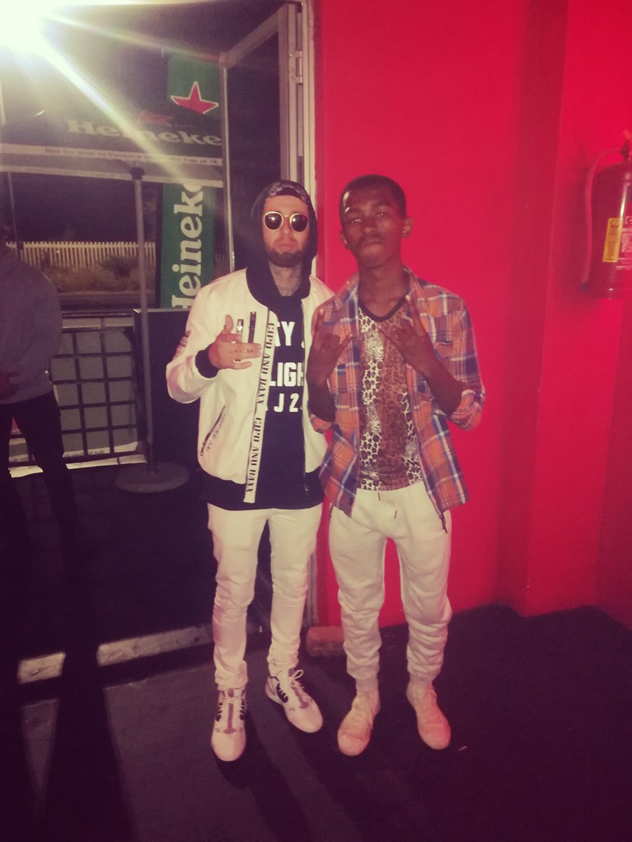 TheReal_LEV3L's tweet photo. Me and @ChadDaDon #27April2018 #KorobelaKorobela https://t.co/l9Q10PWTtz