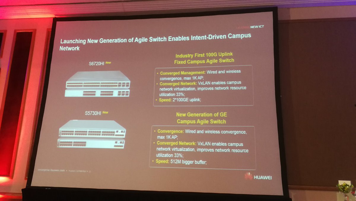 HuaweiEntSAR's tweet image. One of the products in the portfolio includes the industry&apos;s switch with 100GE uplink #HWIDN #IPClub