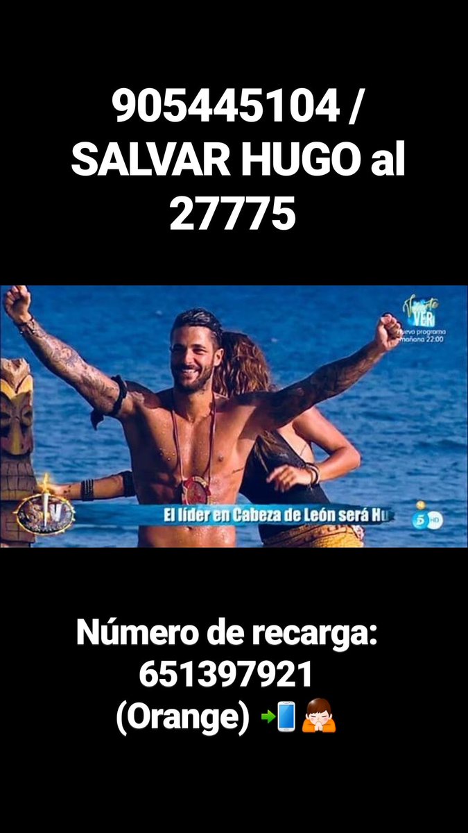 Martitapaz8's tweet photo. Hasta el final !!!!! VAMOS 👏💪🏻🤞
@Supervivientes https://t.co/tK8F1yloym