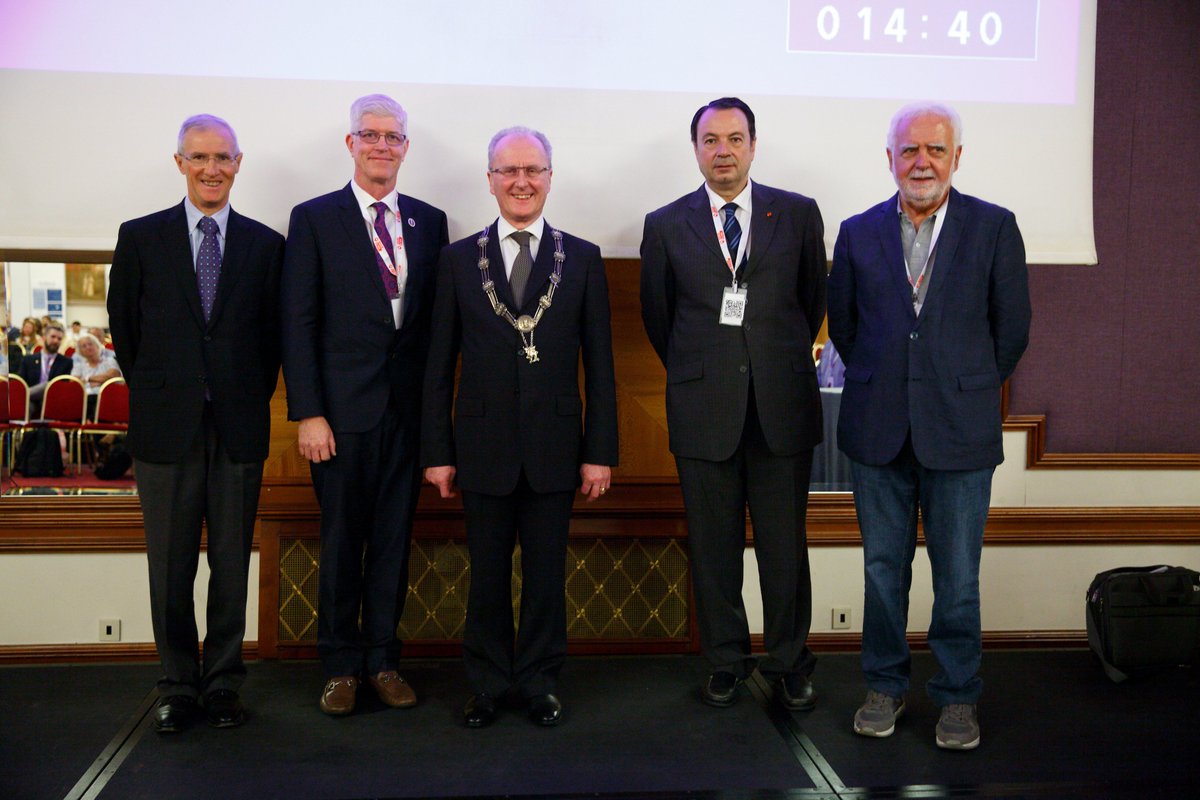 25thFiamc's tweet photo. Dr. Bernard Ars  @CathMedBelgium new president elect of #FIAMC  at General Assembly here at 25th #FIAMC Congress in Zagreb! Our heartiest congratulations to dr. Ars! May The Lord guide you in your leadership! #fiamccongress2018 https://t.co/oIebu0HkO6