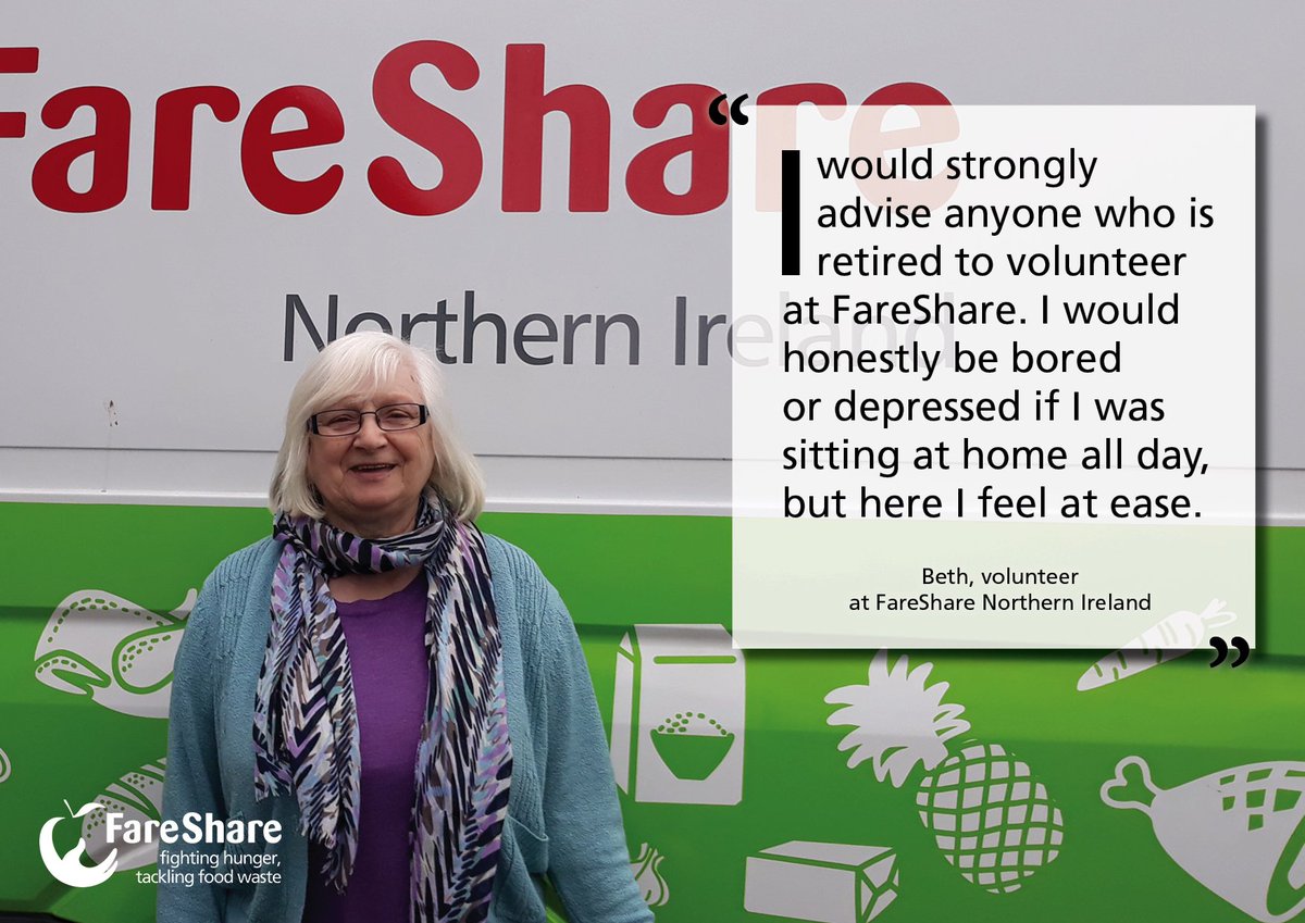 We're incredibly grateful for the support of our fabulous #volunteers. From sorting &amp; packing #surplusfood to delivering it to local charities, all over the UK people of all ages, backgrounds &amp; experience help us to #feedpeoplefirst #VolunteersWeek
fareshare.org.uk/get-involved/v… <a href="/NCVO/">NCVO</a>