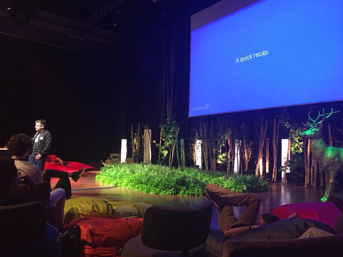 elieah's tweet image. Nice talk from @DamZ about @platformsh ! #dotscale @dotScale