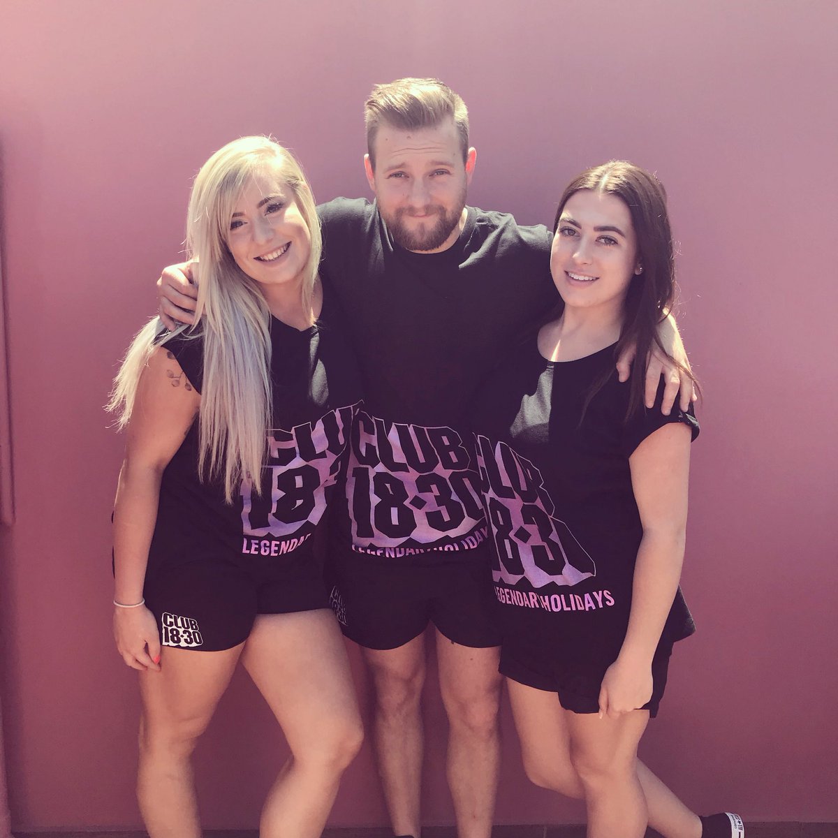 Club1830Crete's tweet photo. Ohhhh 24 SEVEN 🤪🤪🤪 Kelsie, Rich and Rachel. #24sevenhotel #club1830 #legendaryholidays #ohahmalia https://t.co/mvu3n3gKYV