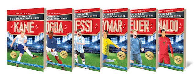 londonmums's tweet photo. #Win 6 books of the 2018 World Cup's ultimate #FootballHeroes series #MattOldfield #competition #giveaway @WCGoalz https://t.co/1VR3Q6ZPdE https://t.co/wEkBNk16iz