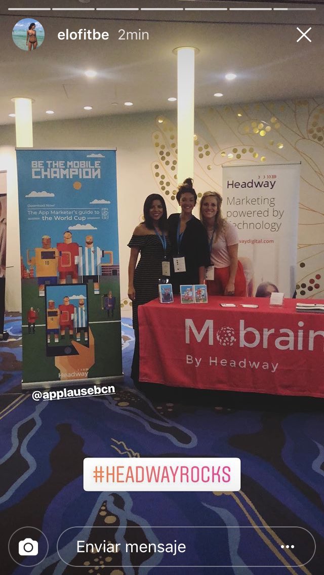 mandulaok's tweet photo. New event in the city. #ApplauseBCN is killing it and of course we are there! #MobileGrowth #eventlover #HeadwayRocks https://t.co/DlhBdSVB9s