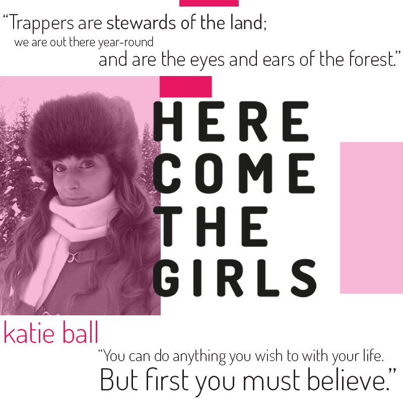 FurGuru's tweet photo. This week in my blog... meet the irrepressible spirit of the Canadian trapper Katie Ball. This young woman is all about love for nature, family and heritage #boom #girlpower #fur #herecomethegirls 🙋🏻‍♀️🙋‍♀️🙋🏽‍♀️ https://t.co/JMx9NEjVrH https://t.co/eQnRVVOM1L