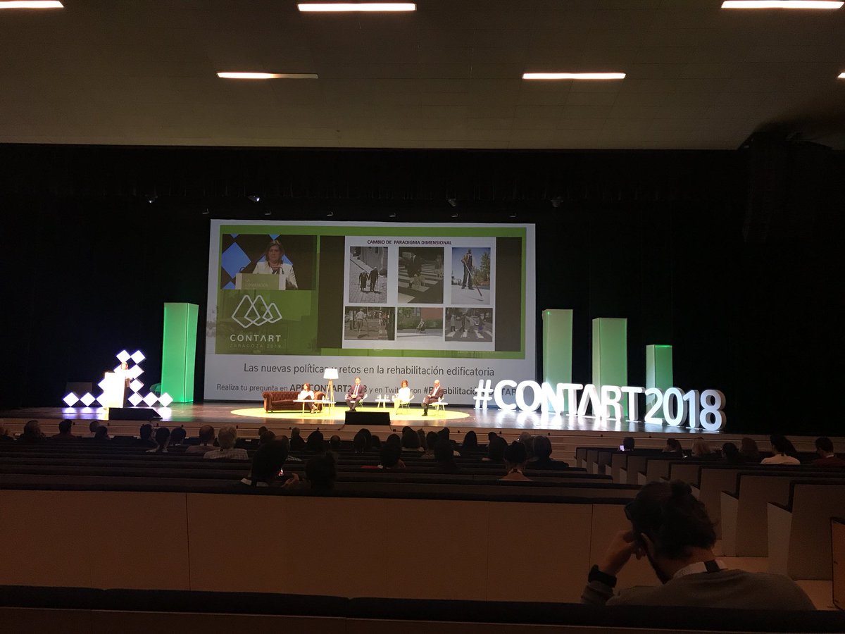 Meriterremoto's tweet photo. Cerrando #CONTART2018 #Accesibilidadenedificios #Zaragoza #RehabilitaciónCONTART https://t.co/XEUaT4iM26