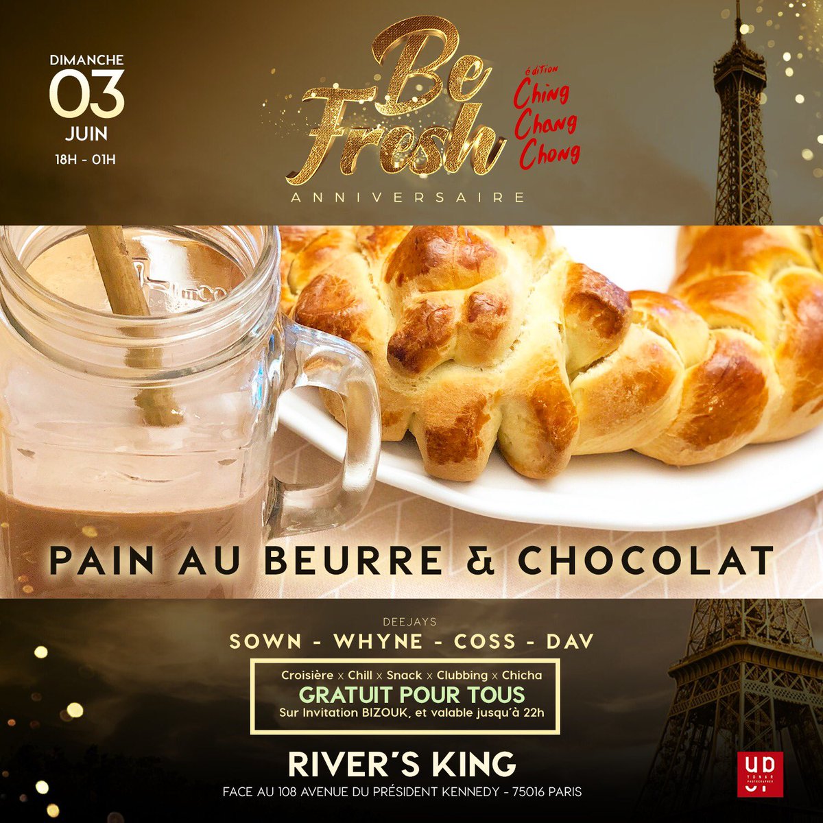 KREYOLTOUCH_'s tweet photo. Yélélé.... "Pain au Beurre Chocolat" à la Be Fresh 😍😍😍...On vous transmet du Love et encore du Love...
🔸Et On dit Merci qui ???
#Befresh #BeFreshBaby #KreyolTouch
🔸Billetterie : https://t.co/B7inK08heO https://t.co/LdOlpa6B8a