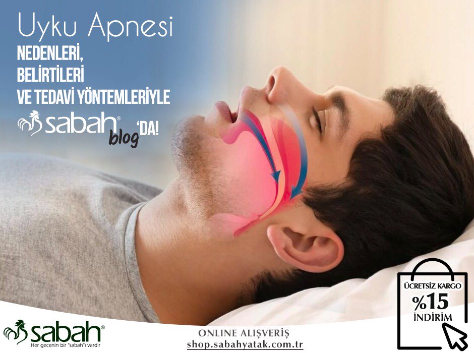 Uyku apnesinin; nedenleri, belirtileri ve tedavi yöntemleri ile ilgili sizler için hazırladığımız yeni yazı Sabah Blog’da! Keyifli okumalar🤓
🔻🔻🔻
🛒blog.sabahyatak.com.tr