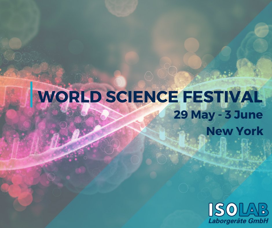 Have you been to World Science Festival before? 
It's also happening now.

We would love to hear your past and today's experiences about this amazing and inspirational event.

#worldsciencefestival #science #sciencefestival2018 
#isolab #loveofscience #allforlab