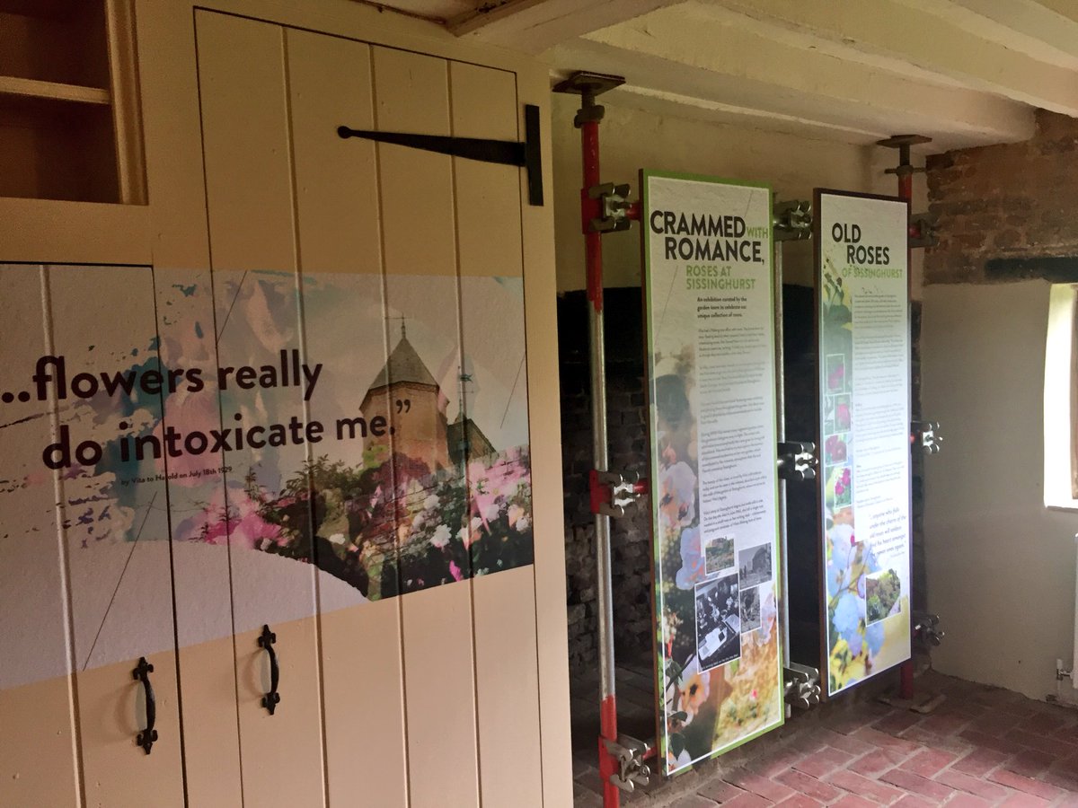 We’re celebrating our roses in June, come and see our new exhibition all about Vita and Harold’s much loved flower