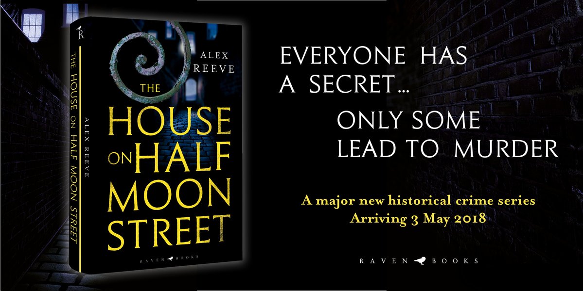 A few tickets left for tonight's event with @storyjoy author of #TheHouseonHalfMoonStreet an atmospheric, twisty #Victorian #crimefiction introducing coroner's assistant Leo Stanhope. Tickets £4, talk starts 7pm tonight at the shop