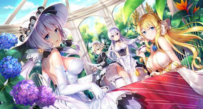 中国サーバーのアズールレーン1周年おめでとうございます!【中國語注意】兒童節快樂!&amp;祝賀國服碧藍航線一週年!!!||pixiv:https://t.co/pGRpNKBCew
#アズールレーン 