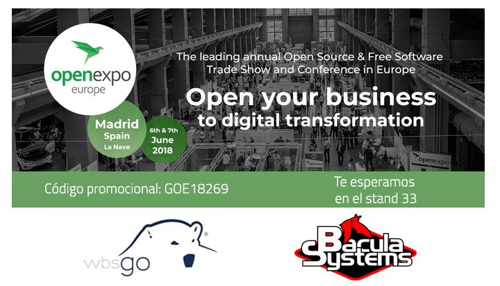 WhiteBear_WBSgo's tweet photo. Te esperamos en @OpenExpoEurope en el stand 33
📌 Ponencia: Seguridad en la nube Híbrida, por @mtindominguez y @josedesoto 
6 junio 11:45h – 12:15h.
📌 Premios Open Awards 2018
7 junio 12:30h – 13.30h.
📌 Speed Networking
7 junio 12:00h – 13.00h.

https://t.co/ooz2z2dvT5 https://t.co/OZgtuStSo6