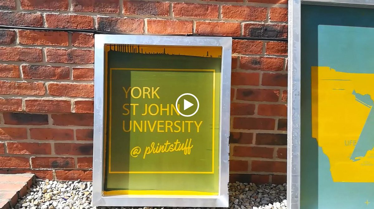 YorkStJohn's tweet photo. Jack's latest #YSJLife vlog is all about the Print Stuff fair, where our amazing art and design students got to show off their work: https://t.co/SDfLYF9ZQ5 https://t.co/1jQigKspqT