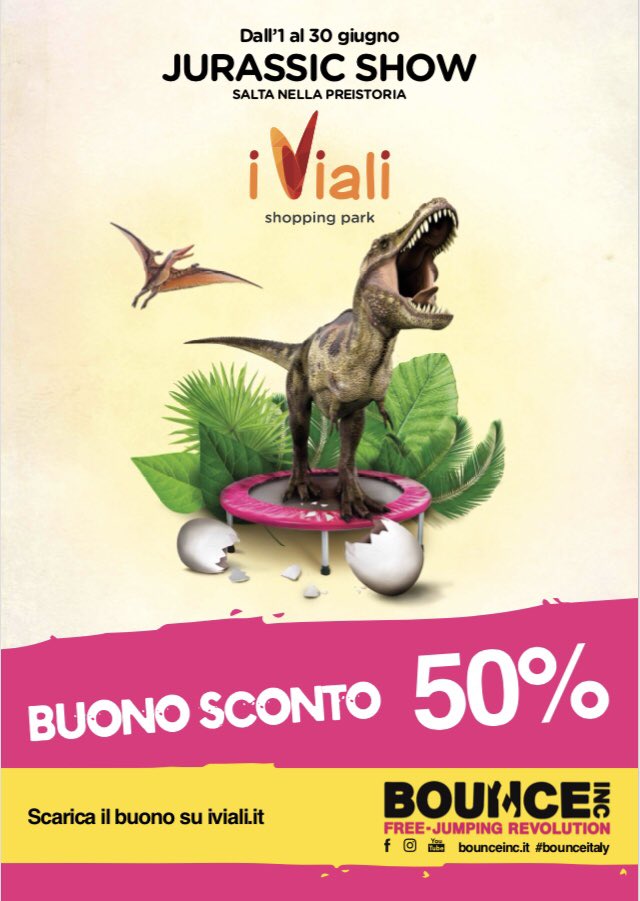 SimonaVisinoni's tweet photo. #IVialiShopingCenter #Dinosauri #JurassicShow https://t.co/FXUquXX0Fp