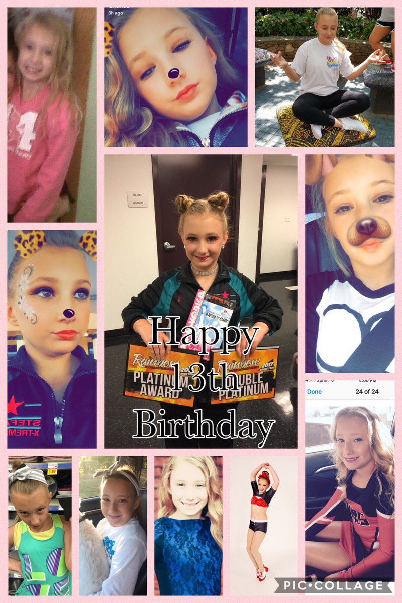 Reecemeyer's tweet image. And in a blink of an eye she turns 13!!  Happy Birthday Ellie Taylor. I hope you have the best day ever. You are kind, caring, beautiful, understanding and you love with your whole heart. You have taught me not to worry about the little things.