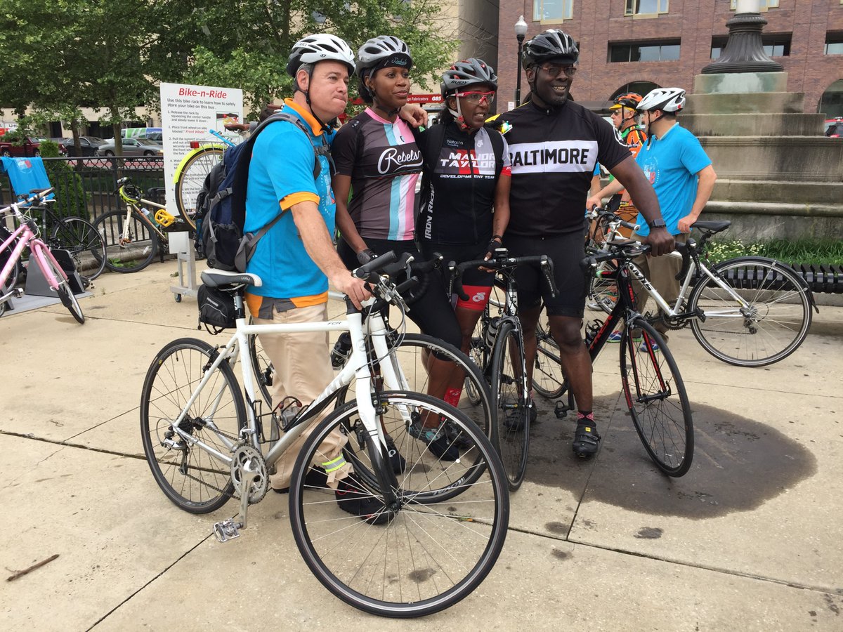 Bike2WorkMD's tweet photo. Great press conference at City Hall for #B2WD2018! https://t.co/alNWdCDSvt