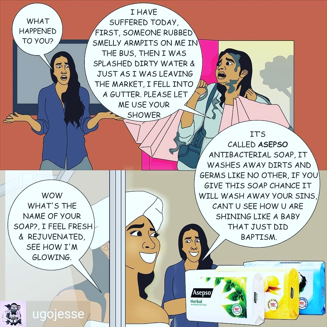 AsepsoNig's tweet photo. No more skin torment stories with the NEW #Asepso antibacterial soap.
Remember that a good skin requires commitment.
#skincare #beautiful #beautifulskin #lovelyskin #naturalskin #blackisbeautiful #fairandlovely #melaninpopping #flawless #brownskins #whiteskins #blackskins https://t.co/igssYJtcbQ