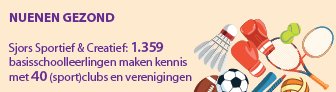 LEVgroep's tweet photo. Vandaag aandacht voor bewegen op de #DagvandeKinderen. Op de website van #SjorsSportief staan leuke activiteiten, aangeboden door verenigingen en creatieve aanbieders in jouw buurt. @LEVgroepNuenen, #GeldropMierlo en @LEVgroepSenB doen ook mee! Probeer eens iets anders! https://t.co/CLXjQl1H0h
