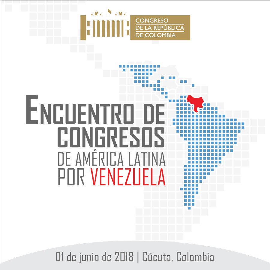 AsambleaVE's tweet photo. El presidente de la Asamblea Nacional, diputado por el Estado Zulia @OmarBarbozaDip, hará un pronunciamiento importante para los venezolanos en el Encuentro de Congresos de América Latina por Venezuela, que se celebra hoy en Cúcuta Colombia. #1Abril #AsamblesNacional #Cucuta https://t.co/87C4hiDlyn