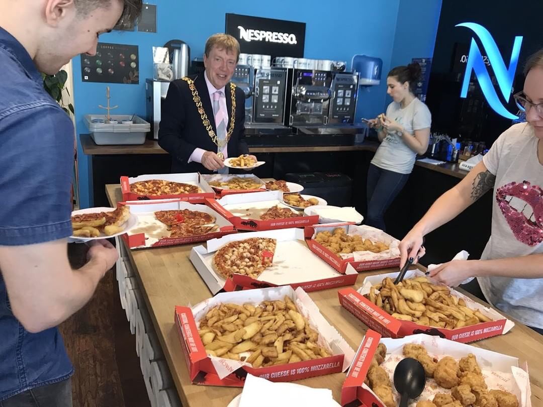Apache Pizza & Burgerhut Cork (@apachepizzacork) on Twitter photo Delighted to provide our #partydeal to <a href="/republicofwork/">Republic of Work | Coworking & Innovation Space</a> for their free coworking pizza party last Friday ๐๐๐ #cork #apachepizza Delighted to provide our #partydeal to <a href="/republicofwork/">Republic of Work | Coworking & Innovation Space</a> for their free coworking pizza party last Friday ๐๐๐ #cork #apachepizza