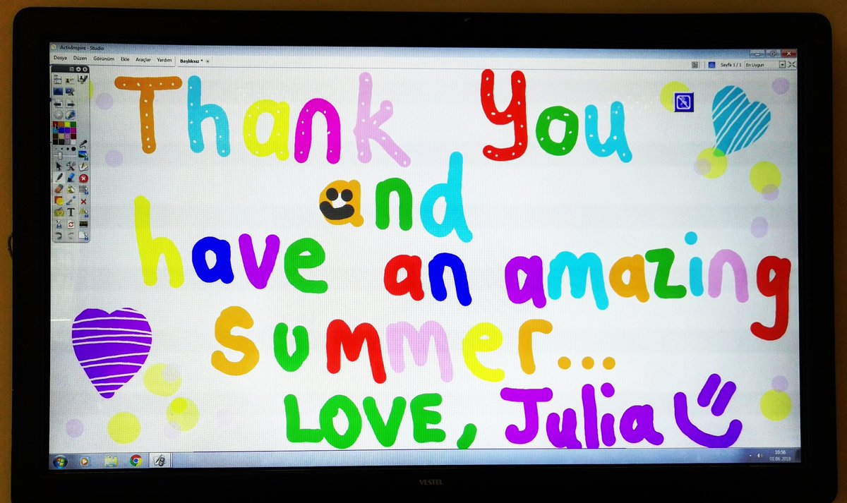 JSimavi's tweet photo. Happy June!
Thank you and Have an amazing Summer!
#summerbreakiscoming #dogaAcedemy
#tuzladogakoleji #elt #happyjune #tuzladogailkokulu @acrznp @erkankilicaslan @aycanergunart @KevsGunesMetin https://t.co/2G94TJZPEh