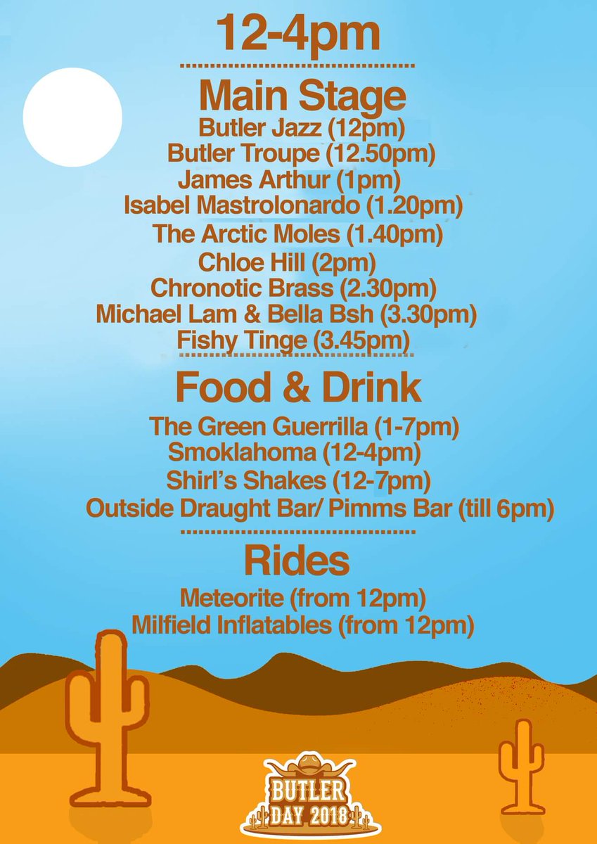 butler_jazz's tweet photo. Head to the main stage midday tomorrow at Butler Day to see us perform one last time before our Dublin tour 🎷And come back at 3:45pm to see the debut performance of our drummer Niamh's funk band, Fishy Tinge 🥁 https://t.co/xfDoRD0Cls