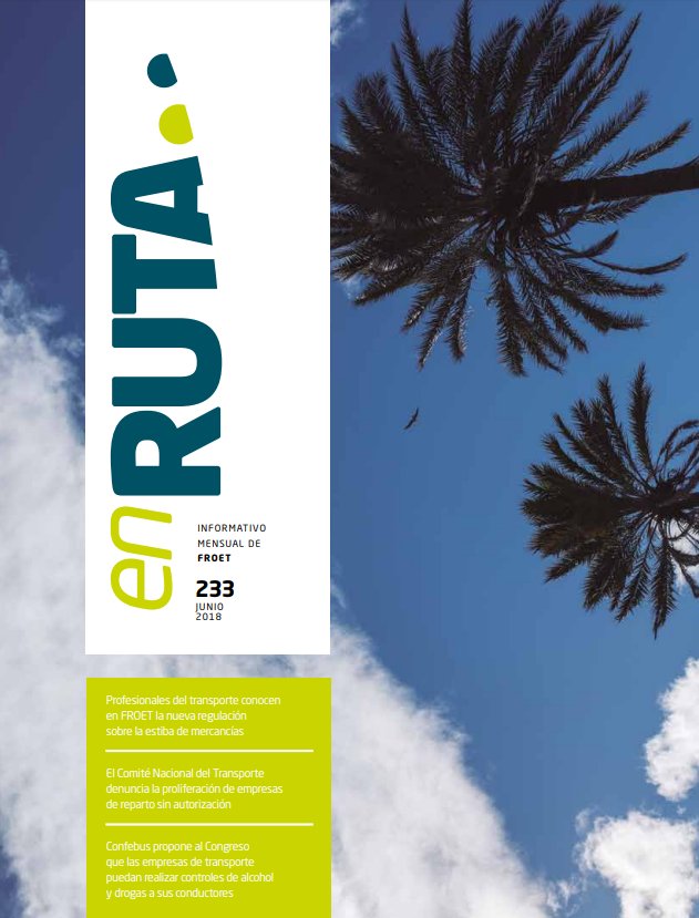 Disponible el número 233 Junio de #FroetEnRuta. Hablamos de la jornada sobre la estiba, nuevas sentencias favorables del caso ‘Cártel de camiones’ y nuestro Secretario General, trata sobre "El Descanso en Cabina" en su Editorial.
📰Descárgala aquí:👇👇
froet.es/portfolio/froe…