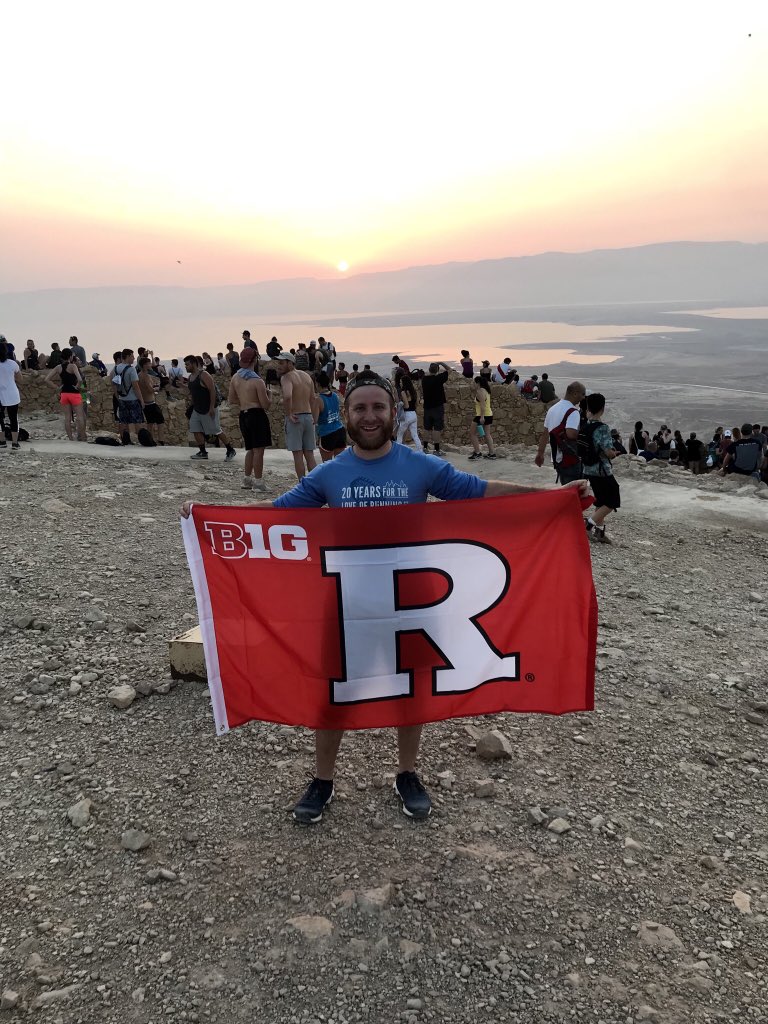 #ShowYourR at the 5:45 AM sunrise on top of Mt. Masada, Israel.

⛰☀️⚔️🛡