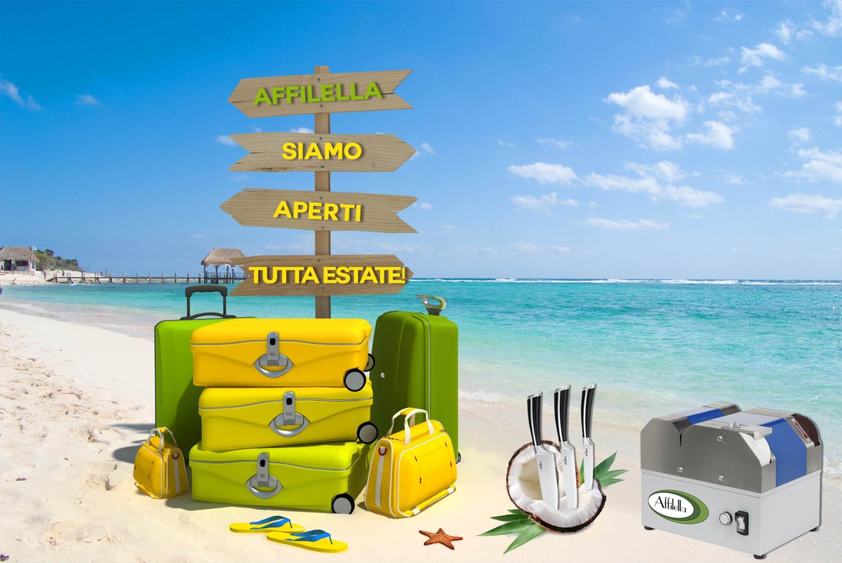 Affilella's tweet photo. Saremo disponibili durante tutto il periodo estivo!
Non esitare a contattarci: info@affilella.com
https://t.co/tN3PWmFrES https://t.co/Y6qCkSpoXN
