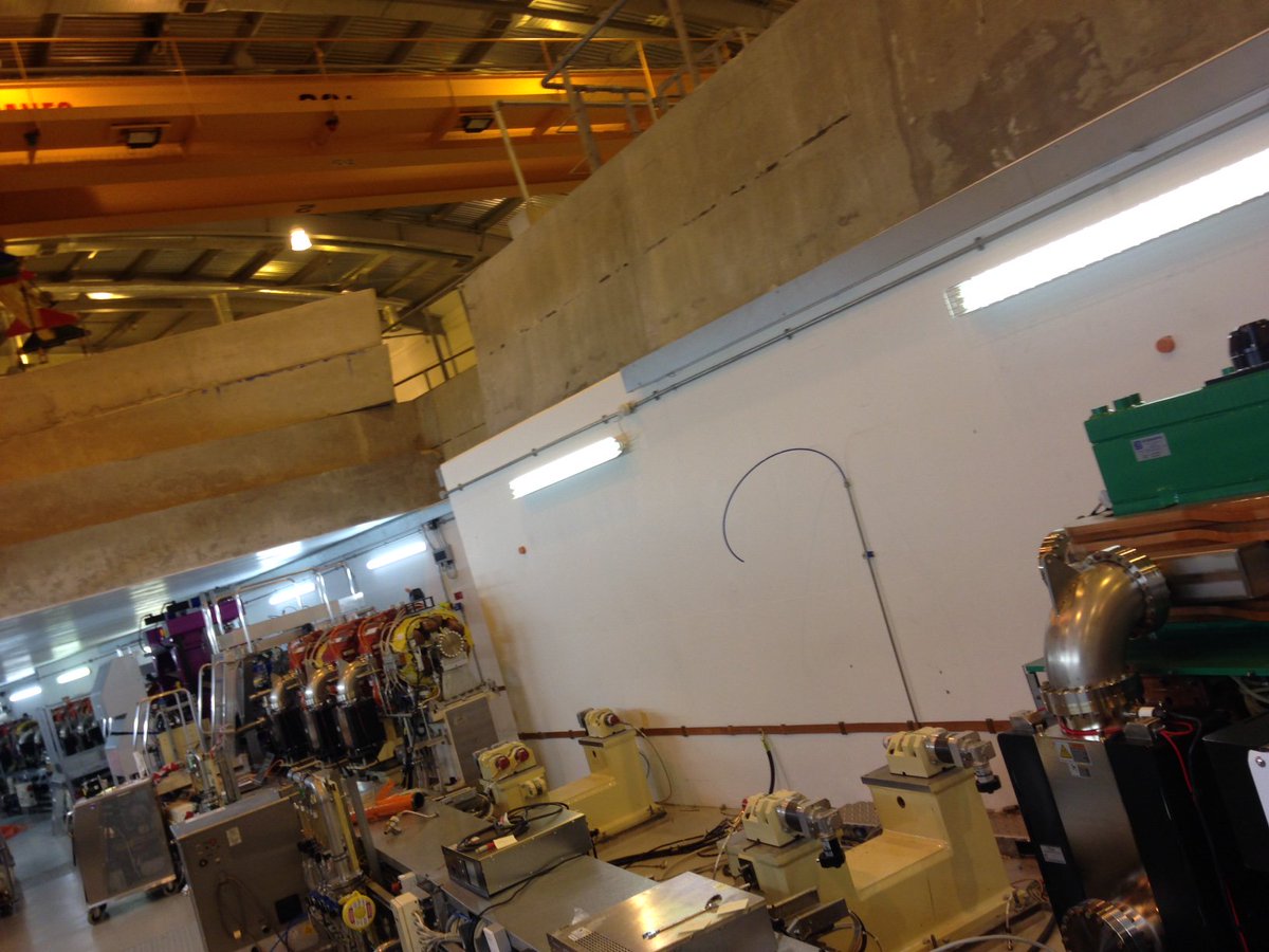 DiamondLightSou's tweet photo. We’re getting ready for the installation of DIAD, our Dual Imaging and Diffraction beamline. The original girder has been removed to make space for DIAD’s girder.
#DIAD #beamline #phase3 #imaging #diffraction https://t.co/b8ULTMxRPX