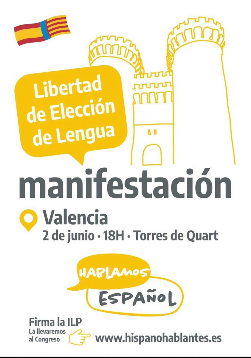 UPYD's tweet photo. ☝️ Mañana, Unión Progreso y Democracia estará en Valencia defendiendo el derecho a la libertad de elección lingüística. Como siempre hemos hecho.
#HablamosEspañol 
#CadaVezSomosMas https://t.co/3mXUp23WgV