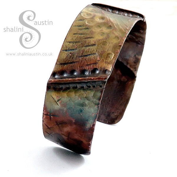 ShaliniAustin's tweet photo. Wearable Copper Art - Fold-Formed #flamepainted Cuff Bracelet available in my #onlineshop: https://t.co/x5Unn6SxDm https://t.co/yFjiEWSPJl