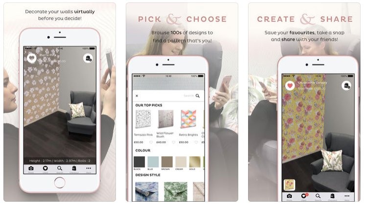 We recruited for multiple rounds of iterative user testing during the #design and dev of Graham & Brown's new #AR app. It's out now! Check out wallpaper in your home before buying! itunes.apple.com/gb/app/graham-… #ux #usertesting #cro #uxtesting #userresearch #userrecruitment #leanux