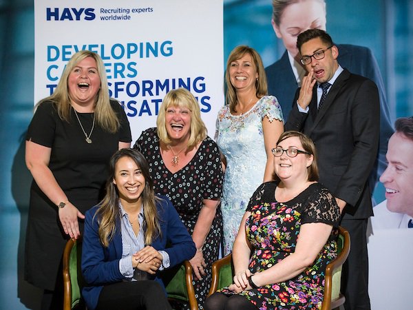 ScotPAnetwork's tweet photo. Celebrations @Gleneagleshotel with the hotel's Ashley Thomson presenting Best PA Newcomer Frances Race with her winner trophy #ScottishPAAwards.  Other winners joined us and enjoyed afternoon tea at the stunning, newly-opened Ochil House @Gleneagleshotel #laughter https://t.co/2NcrZcLShd