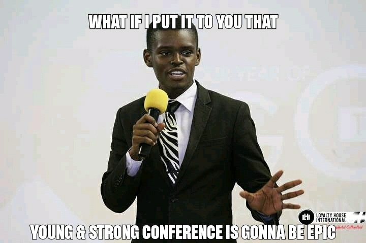 ConferenceYoung's tweet photo. Activities happening under the young and strong conference

15th JUNE
*WORSHIP NIGHT 

 16th JUNE
*Conference
*Massive March for Jesus
*Open air crusade

We have all this lined up for you 💃🏽💃🏽💃🏽💃🏽💃🏽💃🏽💃🏽 let's have fun together https://t.co/EGBZe67lzt